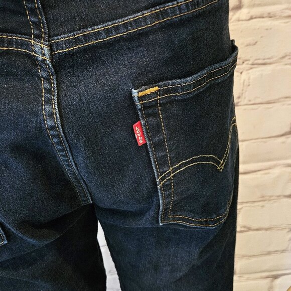 LEVI'S - Vintage 512 Women's slim taper dark wash jeans - Picture 9 of 10